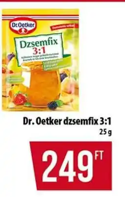 Coop Dr.Oetker dzsemfix 3:1 ajánlat
