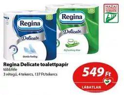 Coop Regina Delicate toalettpapír ajánlat