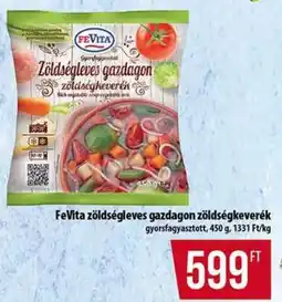Coop FeVita zöldségleves gazdagon zöldségkeverék ajánlat