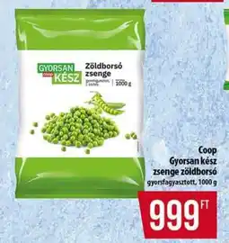 Coop Coop Gyorsan kész zsenge zöldborsó ajánlat