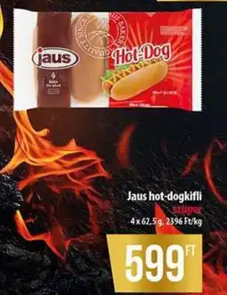 Coop Jaus Hot-dog kifli ajánlat
