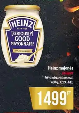 Coop HEINZ Majonéz ajánlat