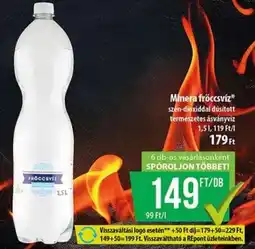 Coop Minera Fröccsvíz ajánlat