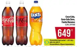 Coop Coca Cola / Coca Cola Zero / Fanta narancs ajánlat