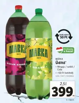 Lidl MÁRKA Üdítő ajánlat