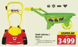 Lidl Játék talicska / fűnyíró ajánlat