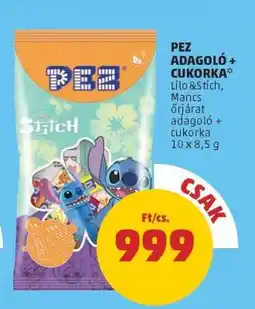 PENNY PEZ adagoló + cukorka ajánlat