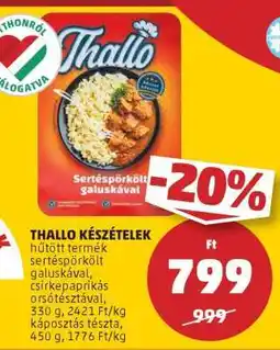 PENNY Thallo Készételek ajánlat