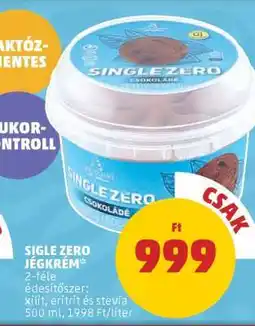 PENNY SINGLE ZERO JÉGKRÉM ajánlat