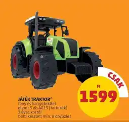 PENNY Játék Traktor ajánlat
