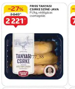 Auchan Friss tanyasi csirke színe-java ajánlat