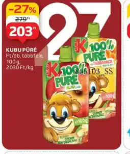 Auchan Kubu Püré ajánlat