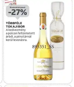Auchan Tokaji Bor ajánlat