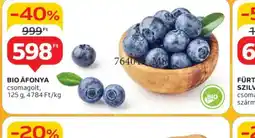 Auchan Bio Áfonya ajánlat