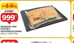Auchan Hegedűs-Hús Füstölt Kenyérszalonna ajánlat