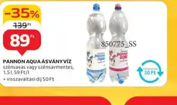 Auchan Pannon Aqua Ásványvíz ajánlat