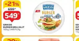 Auchan Grikios Burger Grillsajt ajánlat