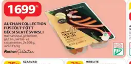Auchan Auchan Collection Füstölt-főtt Bécsi Sertésviršli ajánlat