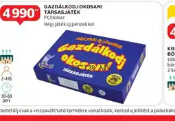 Auchan Gazdálkodj okosan! Társasjáték ajánlat