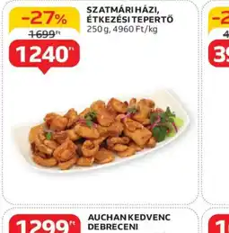 Auchan Szatmári házi étkezési tepertő ajánlat