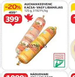 Auchan Auchankedvenc kacsa- vagy libamájas ajánlat