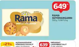Auchan Rama Sütőmargarin ajánlat