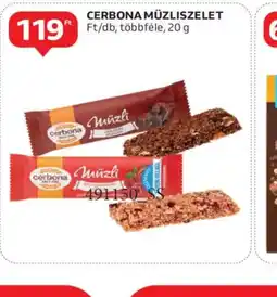 Auchan Cerbona Müzliszelet ajánlat
