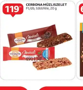 Auchan Cerbona Müzliszelet ajánlat
