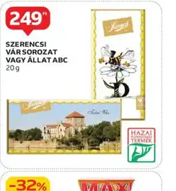 Auchan Szerencsi Vár Sorozat vagy Állat ABC ajánlat