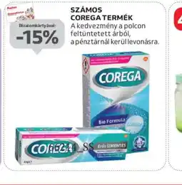 Auchan Számos Corega termék ajánlat