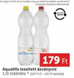 PRIVÁT Aqualife ízesített ásványvíz ajánlat