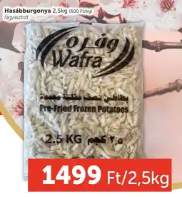 PRIVÁT Hasábburgonya ajánlat