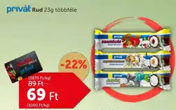 PRIVÁT Privát rud ajánlat