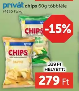 PRIVÁT privȧt chips ajánlat