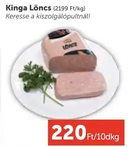 PRIVÁT Kinga Löncs ajánlat