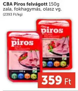 PRIVÁT CBA Piros felvágott ajánlat