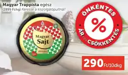 PRIVÁT Magyar Trappista egész ajánlat