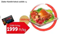 PRIVÁT Zádor füstölt hátsó csülök ajánlat