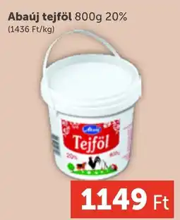 PRIVÁT Abaúj tejföl ajánlat