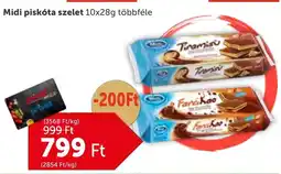 PRIVÁT Midi piskóta szelet ajánlat