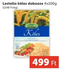 PRIVÁT Lestello köles dobozos ajánlat