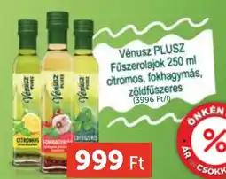 PRIVÁT Vénusz plusz fűszerolajok citromos, fokhagymás, zöldfűszeres ajánlat
