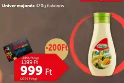 PRIVÁT Univer majonéz ajánlat