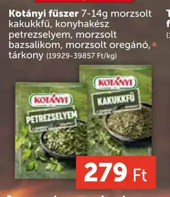 PRIVÁT Kotányi fűszer ajánlat