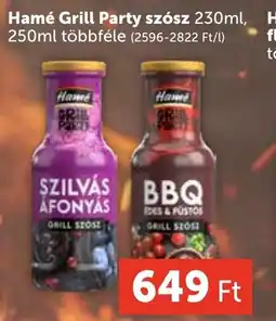 PRIVÁT Hamé Grill Party szósz ajánlat