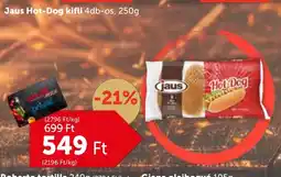 PRIVÁT Jaus Hot-Dog kifli ajánlat