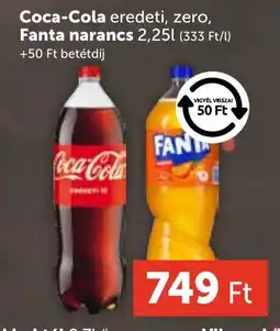 PRIVÁT Coca-Cola, Fanta narancs ajánlat