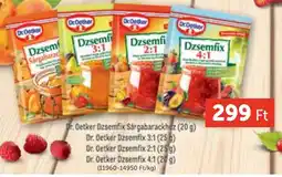 PRIVÁT Dr. Oetker Dzsemfix Sárgabarackhoz stb. ajánlat