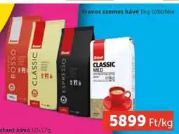 PRIVÁT Bravos szemes kávé ajánlat