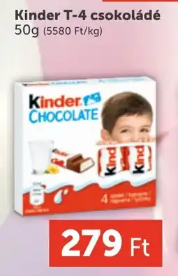 PRIVÁT Kinder T-4 csokoládé ajánlat
